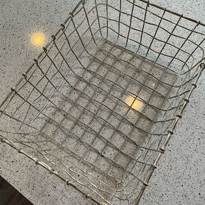 Vintage reproduction farmhouse basket